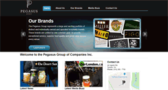 Desktop Screenshot of pegasusgroup.ca